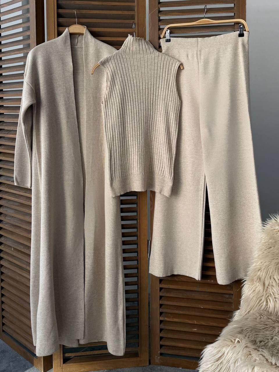 طقم 3 قطع بيج - KP1468