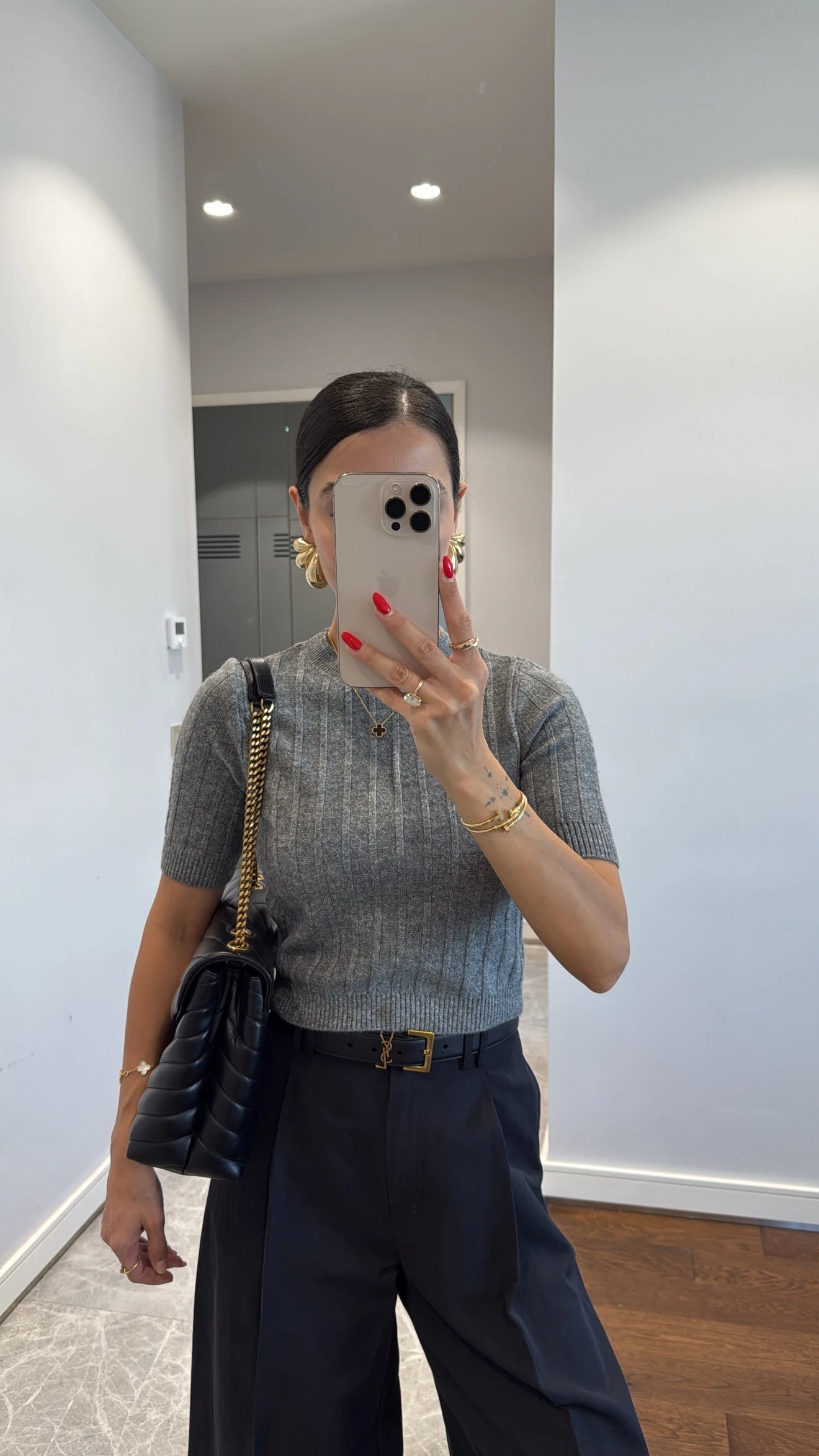 بلوزة سكني غامق - KP4237