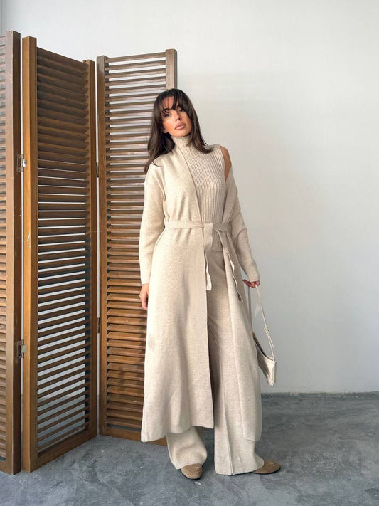 طقم 3 قطع بيج - KP1468