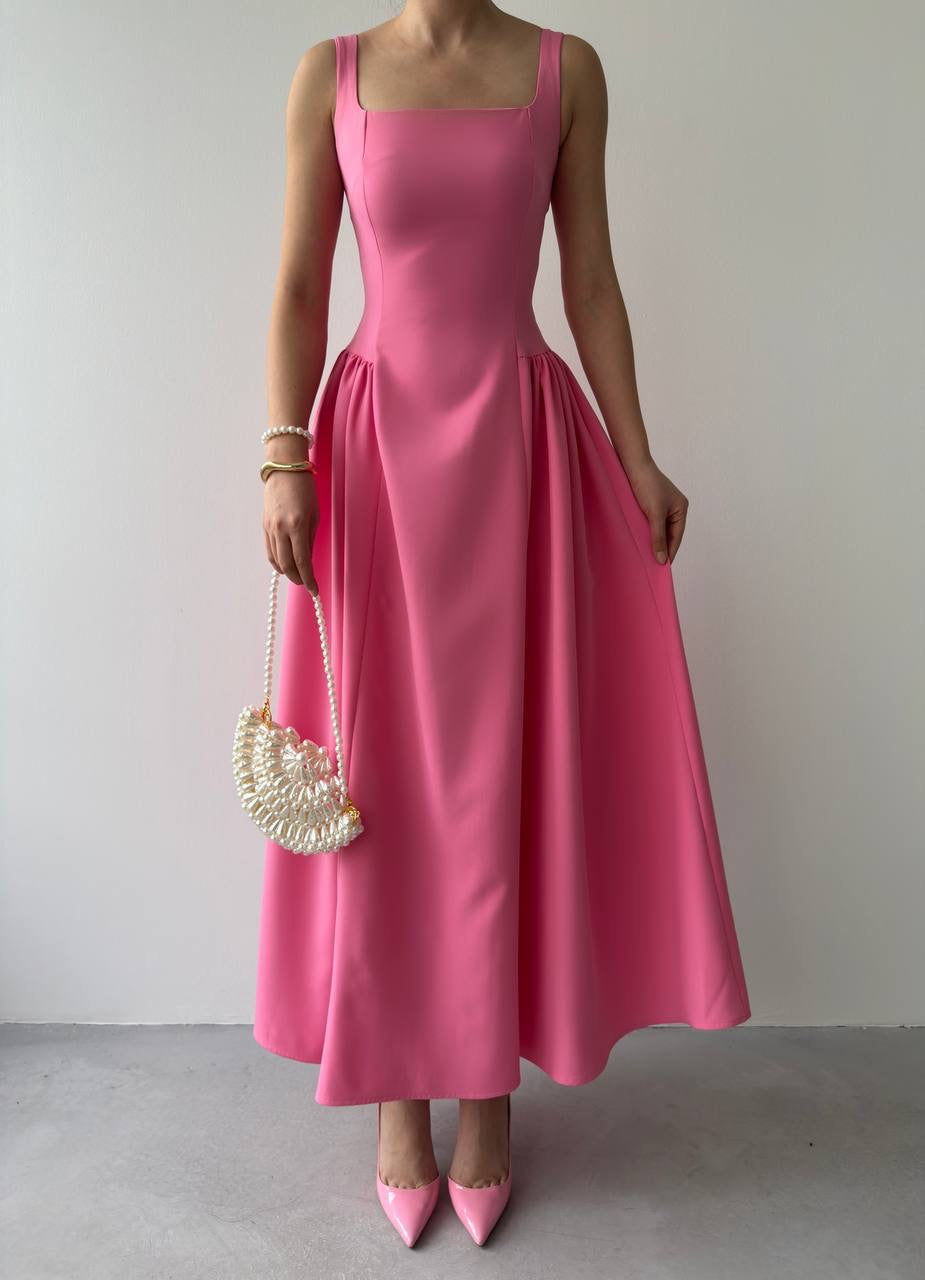 فستان زهري - KP2195