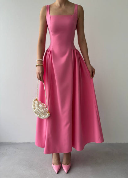 فستان زهري - KP2195