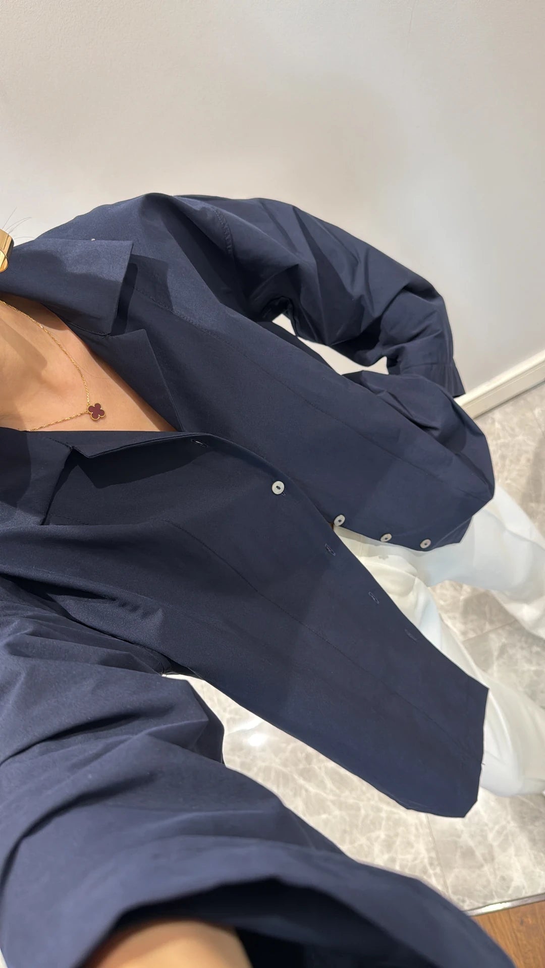 قميص كحلي - KP4232