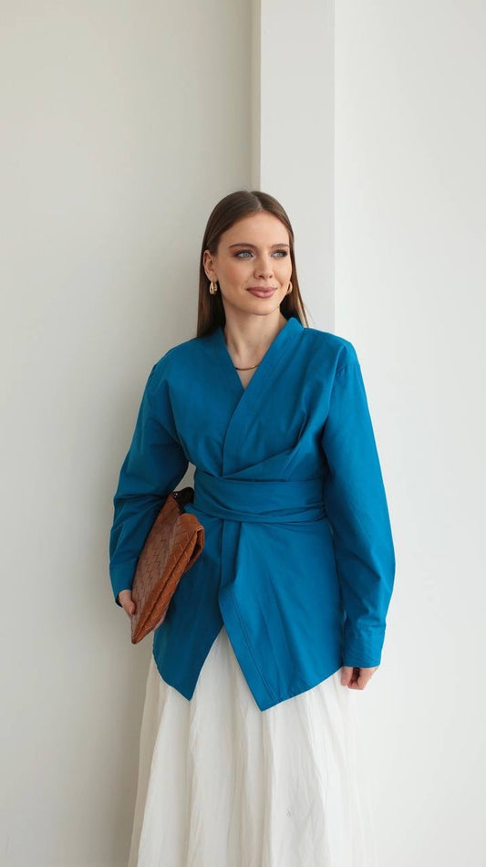 قميص ازرق - KP4203