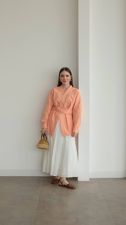 قميص برتقالي - KP4203