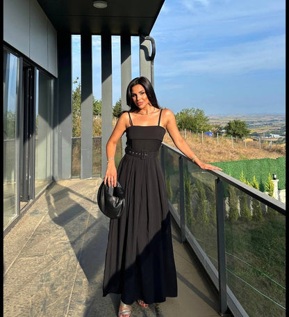 فستان اسود - KP2122