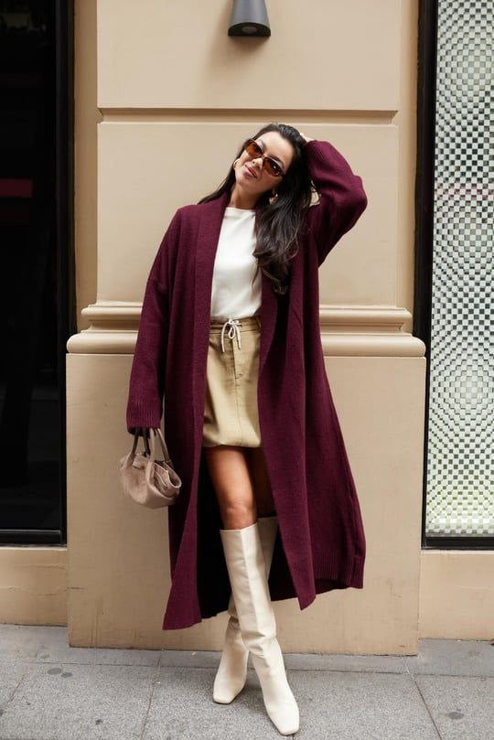 جرزة طويلة خمري - KP4090