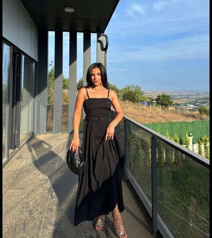 فستان اسود - KP2122