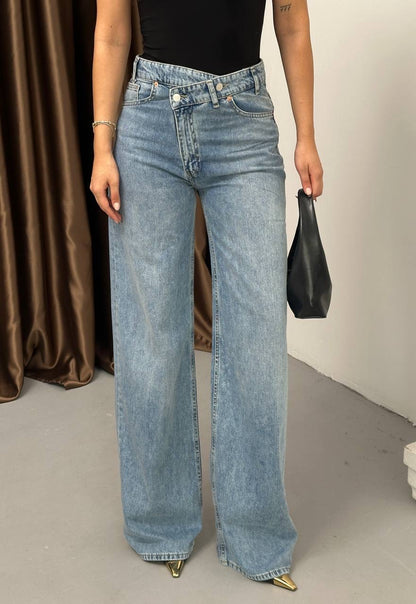 بنطلون جينز فاتح - KP5058