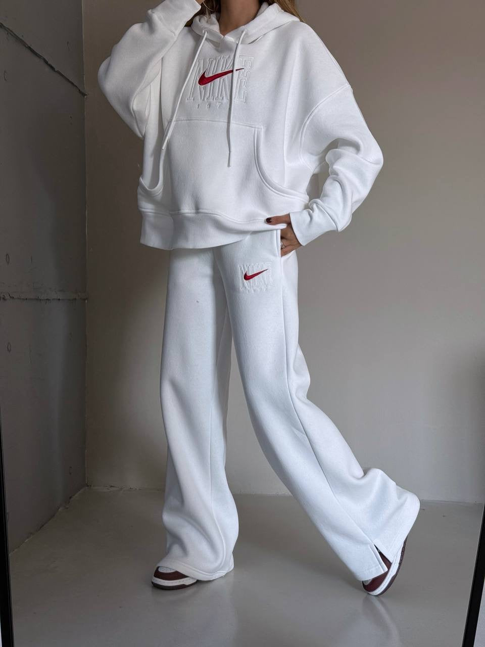 طقم ابيض Nike - KP1415