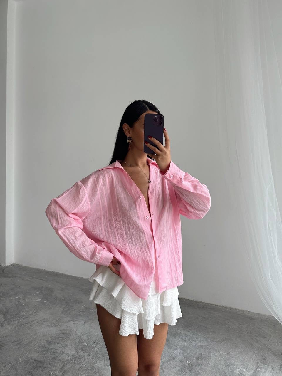 قميص زهري - KP4195