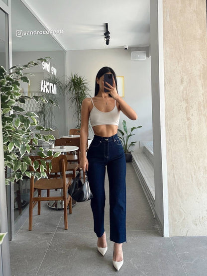 بنطلون جينز غامق - KP5046