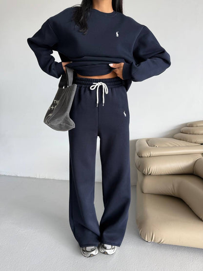 طقم بولو كحلي - KP1382