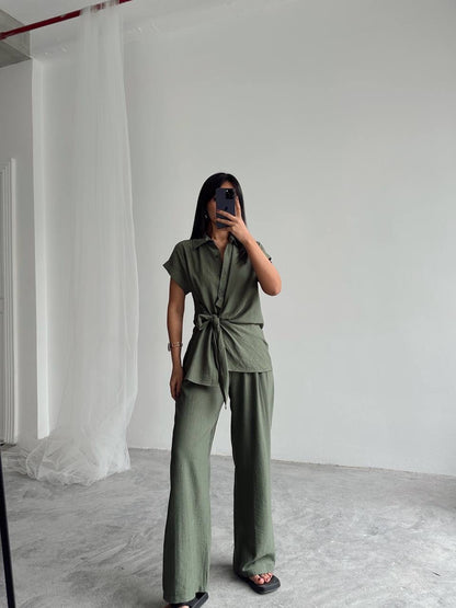 طقم يومي زيتي - KP1210