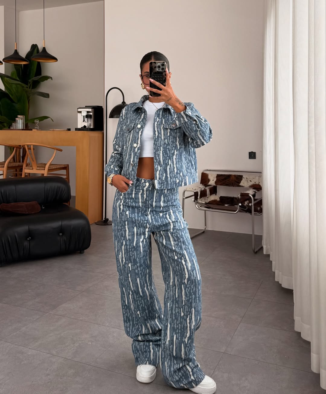 طقم جينز ملون - KP1387