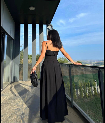 فستان اسود - KP2122