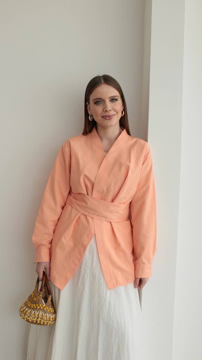 قميص برتقالي - KP4203