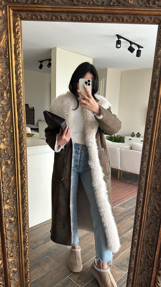 جكيت زيتي مبطن - KP7179