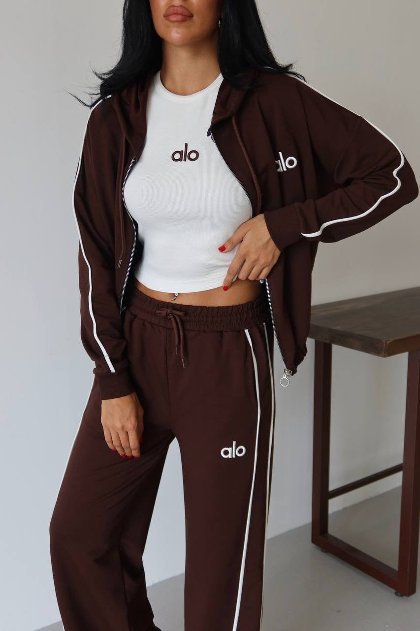 طقم 3 قطع بني ALO - KP1417