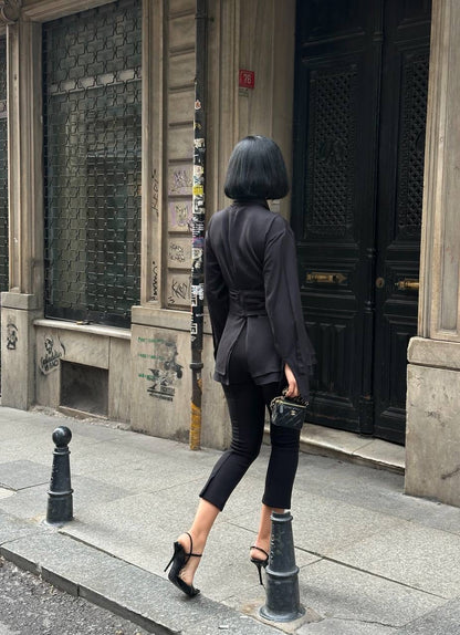 قميص اسود - KP4357