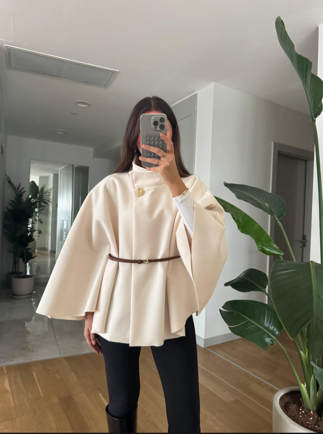 جكيت بيج بحزام - KP7040