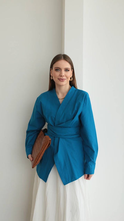 قميص ازرق - KP4203