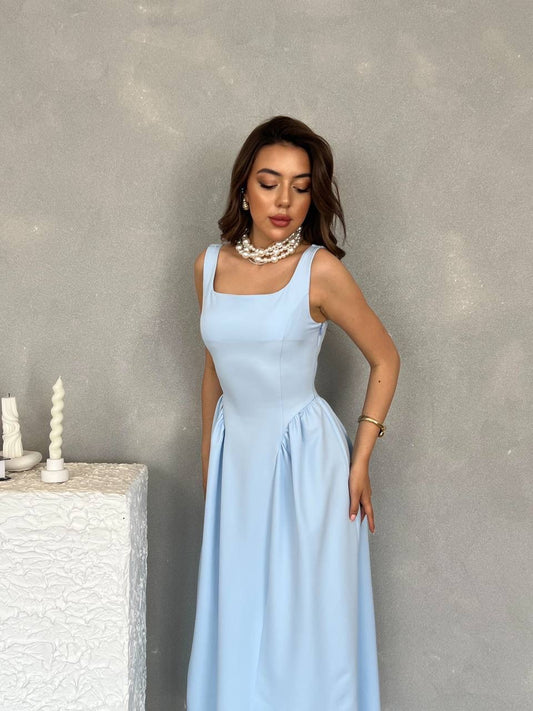 فستان ازرق - KP2161