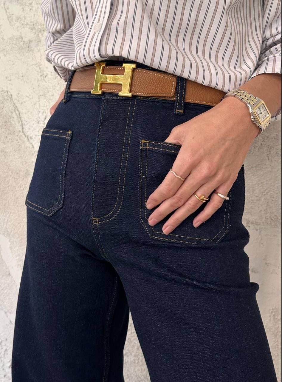 بنطلون جينز غامق - KP5056