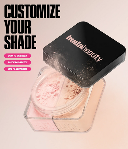 Huda Beauty Easy Bake Duo Loose Powder CHERRY PEACH - KB
