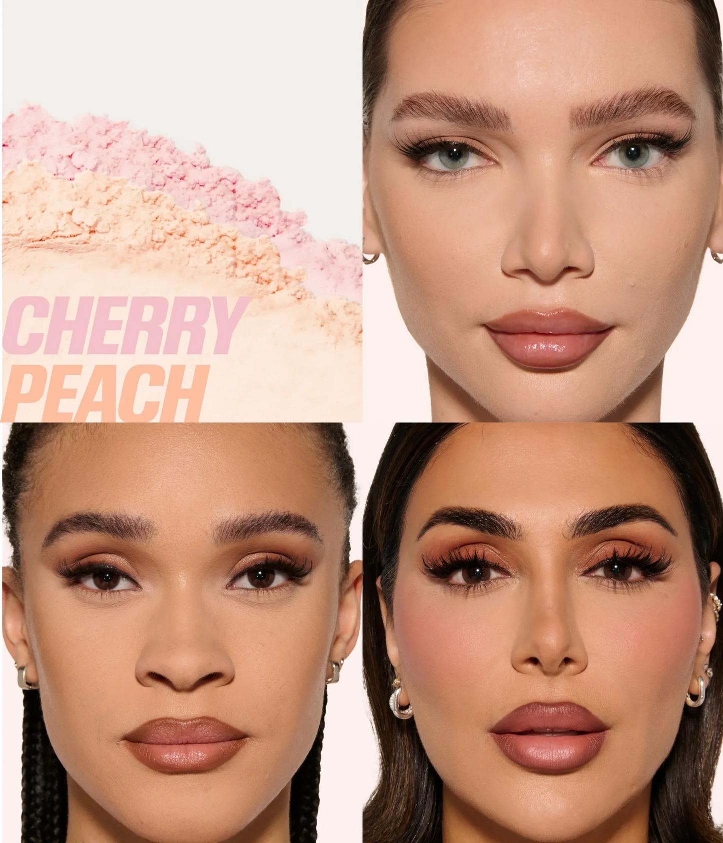 Huda Beauty Easy Bake Duo Loose Powder CHERRY PEACH - KB