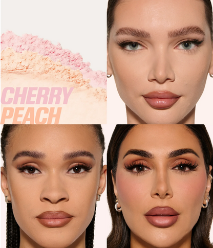 Huda Beauty Easy Bake Duo Loose Powder CHERRY PEACH - KB