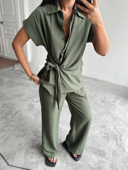 طقم يومي زيتي - KP1210