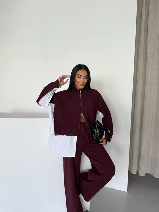 طقم خمري بسحاب - KP1435