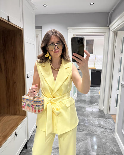 طقم اصفر - KP1268