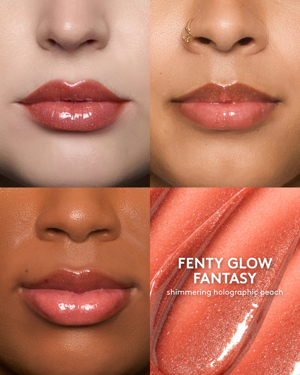 Fenty Beauty Glossy Posse VIII 3-Piece Lip Luminizer Set - KB
