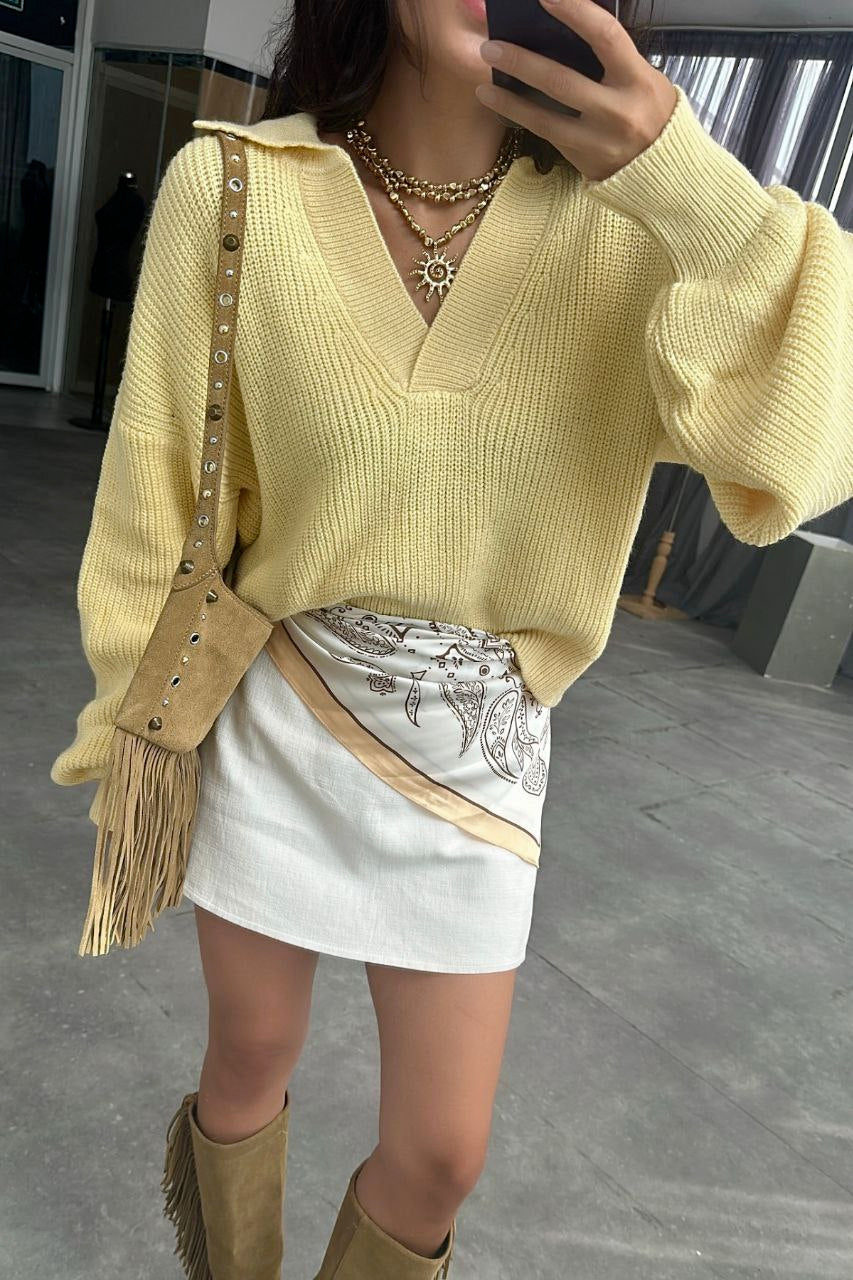 بلوزة اصفر - KP4251