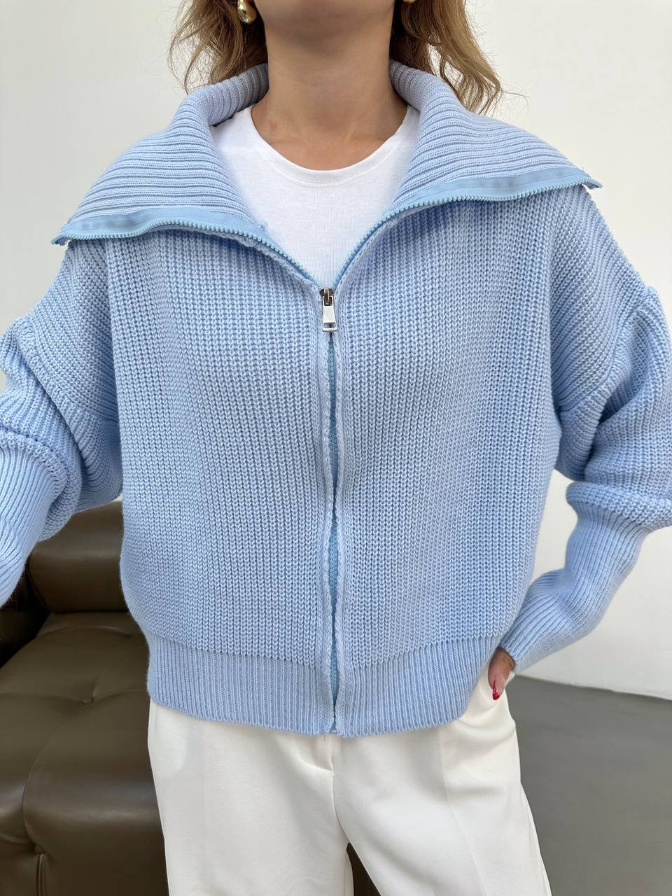 جرزة بسحاب ازرق - KP4245