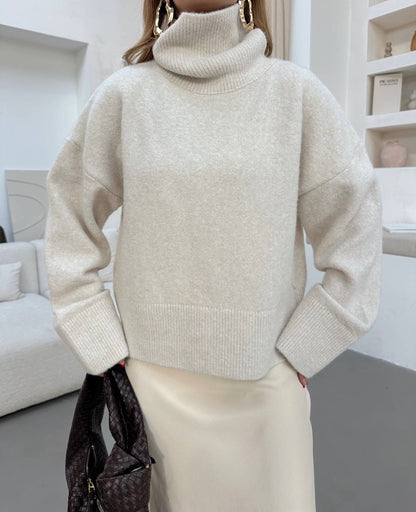 بلوزة قبة بيج - KP4246