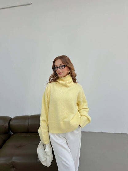 بلوزة قبة اصفر - KP4246