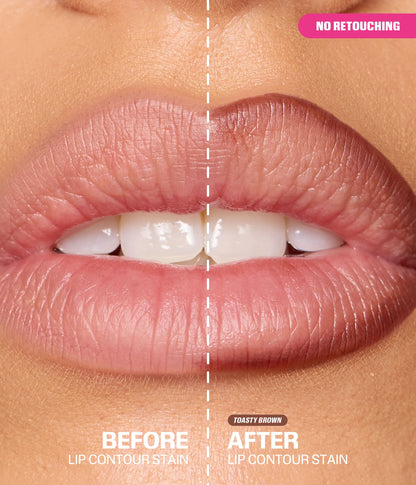 Huda Beauty Lip Contour Stain TOASTY BROWN - KB