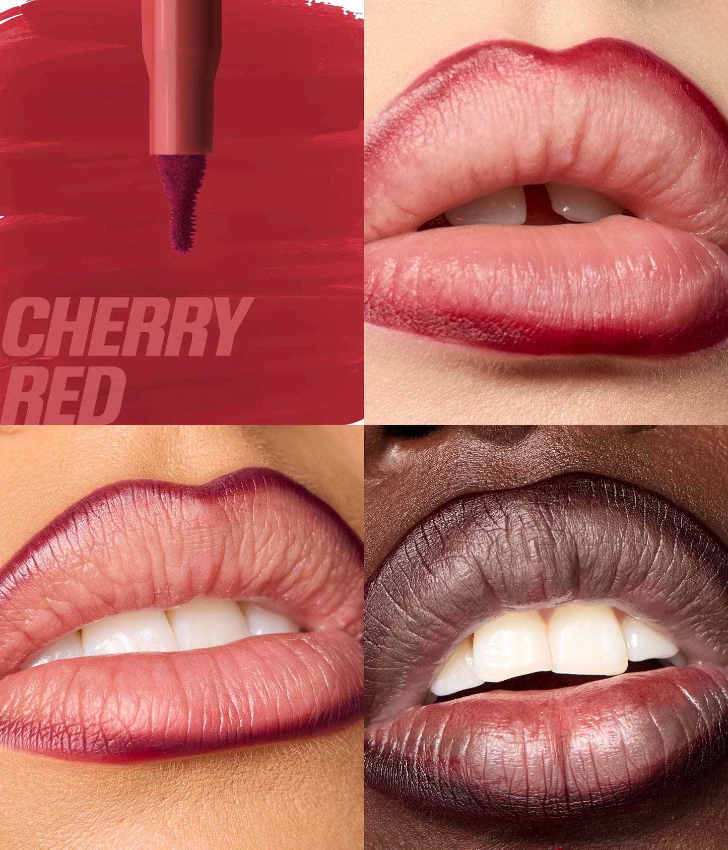 Huda Beauty Lip Contour Stain CHERRY RED - KB