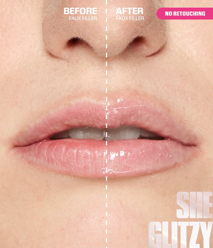 Huda Beauty Faux Filler Lip Gloss SHE GLITZY - KB