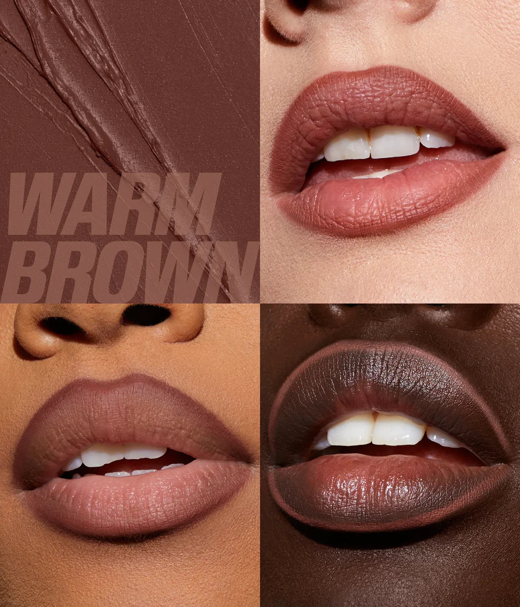 Huda Beauty Matte Lip Contour 2.0 WARM BROWN - KB