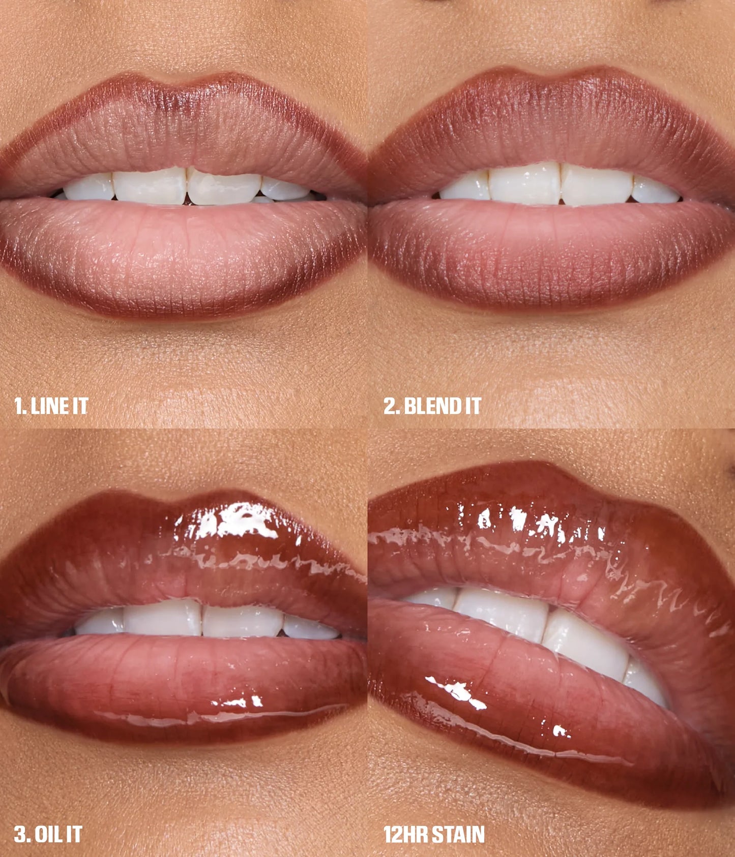 Huda Beauty Makeout Sesh Lip Duo Peachy Nudes - KB