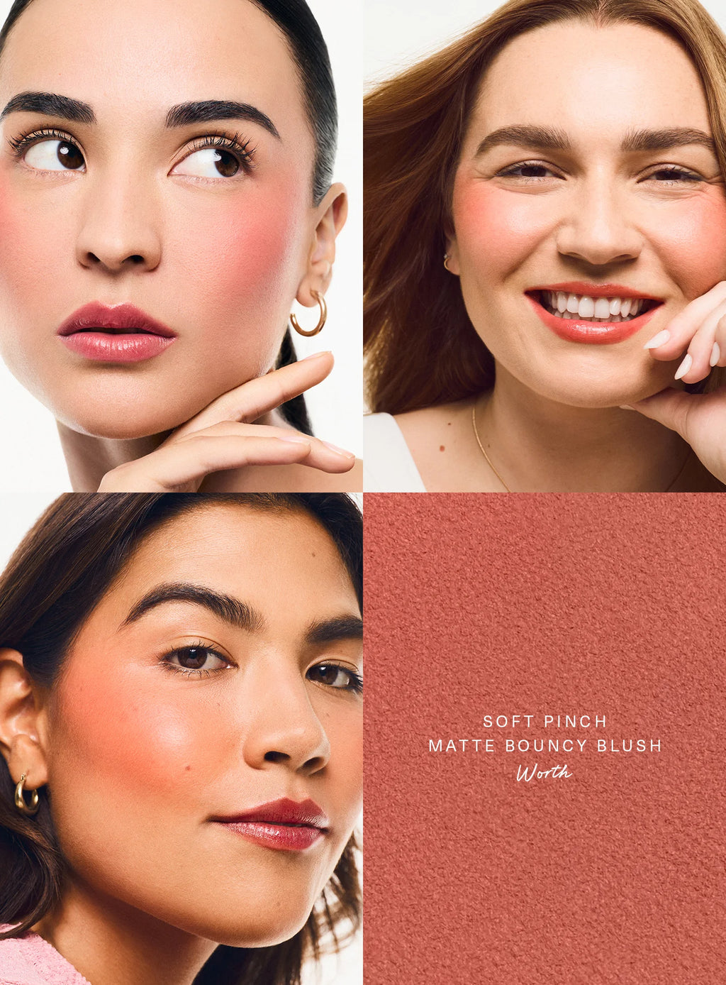 Rare Beauty Soft Pinch Matte Bouncy Blush WORTH - KB