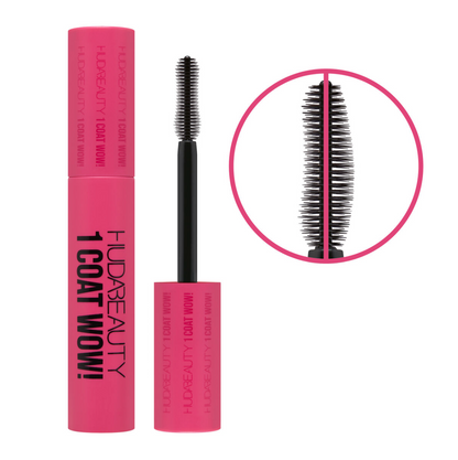 HUDA BEAUTY 1 COAT WOW! Extra Volumizing and Lifting Mascara - KB
