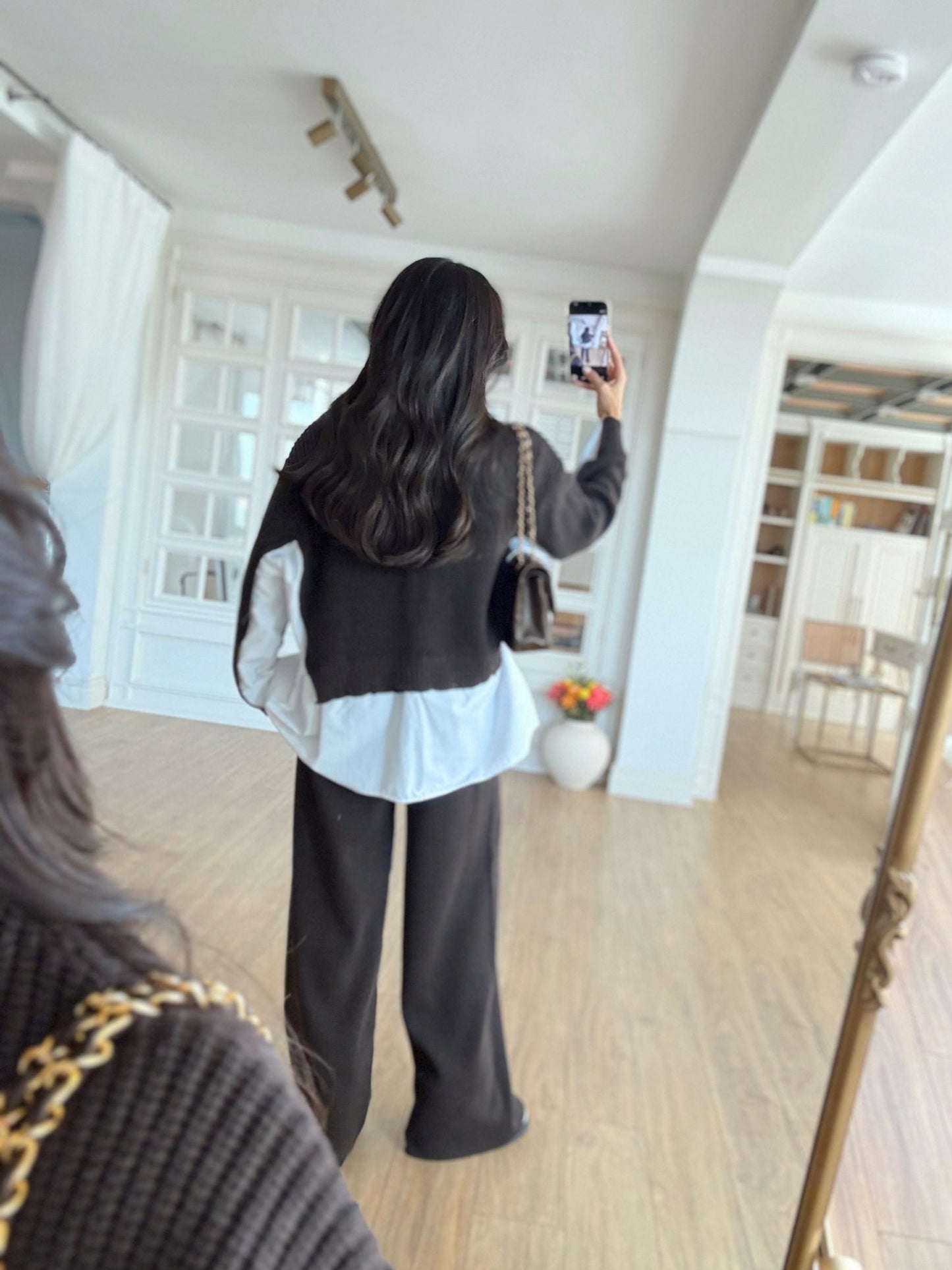 طقم بني بسحاب - KP1435