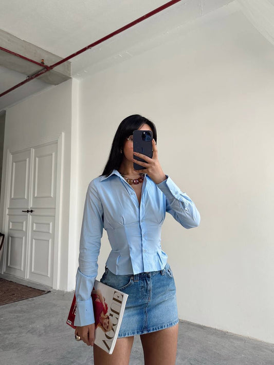 قميص ازرق - KP4171