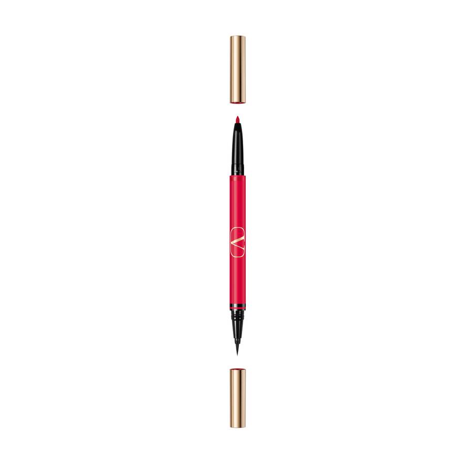 Valentino Twin Liner Eyeliner 02 BLACK & ROSSO - KB