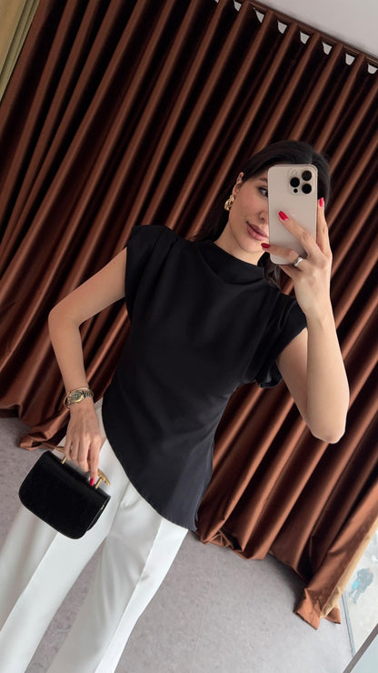 بلوزة اسود - KP4156