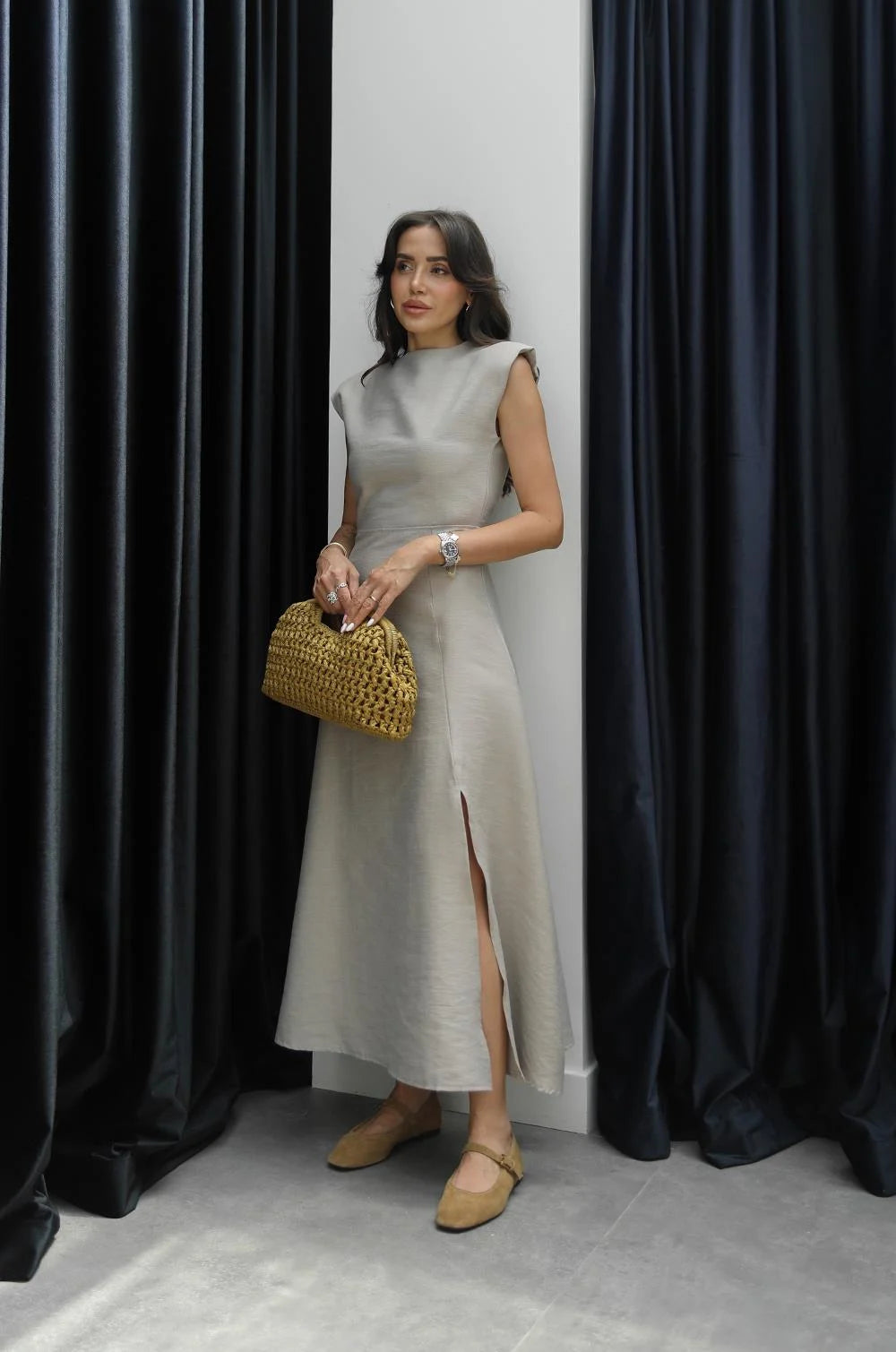 فستان يومي بيج - KP2170